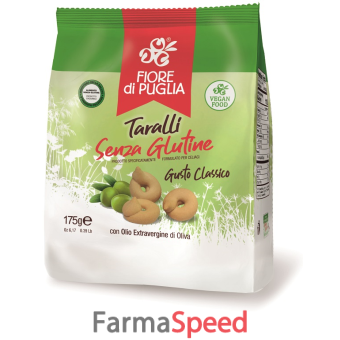 fiore di puglia taralli gusto classico 175 g