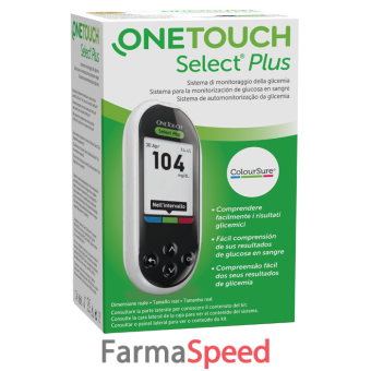 glucometro one touch select plus system kit