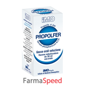 propolfer orali gocce senza alcol 30 ml