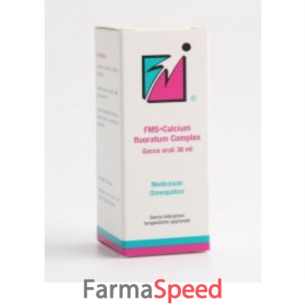 fms calcium fluoratum complex gocce 30 ml