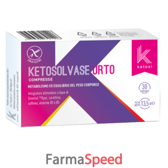 ketosolvase urto 30 compresse