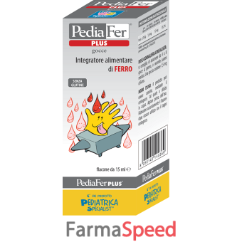 pediafer plus gocce 15 ml