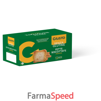 giusto senza glutine fette biscottate 150 g