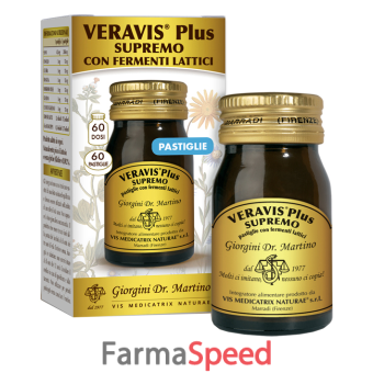 veravis plus supremo 60 pastiglie fermenti lattici