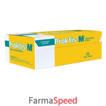 proktis-m emulsione orale 10 stick da 10 ml