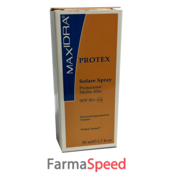 maxidra protex solare spray 50 ml