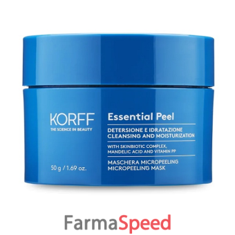 korff essen maschera micro peeling 50 ml