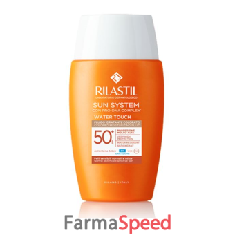 rilastil sun system water touch color fluido spf50+ 50 ml
