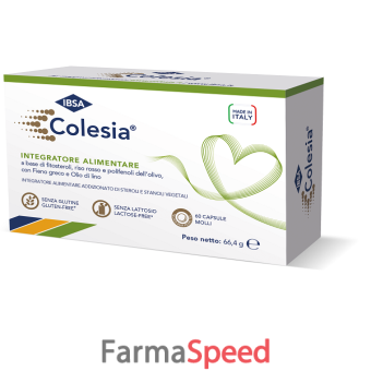 colesia soft gel 60 capsule molli