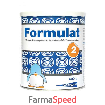 formulat 2 latte 400 g barattolo