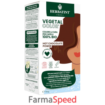 herbatint vegetal color hot chocolate power ita 100 g