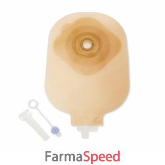 dansac nova 1 sacca urostomia convessa - trasparente - foro 15-46 mm - misura 115 x 115 mm