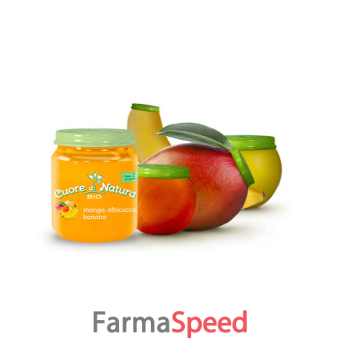 cuore di natura omogeneizzato mango albicocca banana bio 110 g