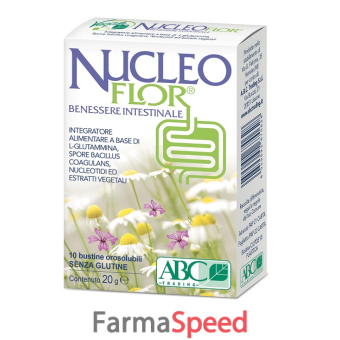 nucleoflor intestino 10 stickpack da 2 g