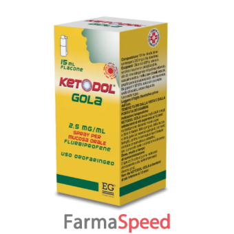 ketodol gola spray flacone da 15 ml 