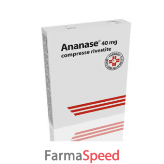 ananase - 40mg compresse rivestite, 20 compresse rivestite