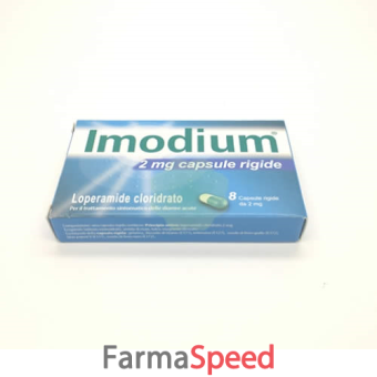 imodium - 2 mg capsule rigide, 8 capsule