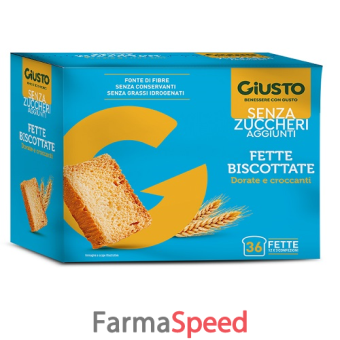 giusto senza zucchero fette biscottate 300 g