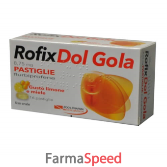 rofixdol gola - 8,75 mg pastiglia gusto limone e miele, 16 pastiglie in blister