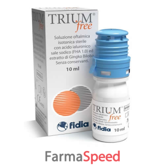 trium free gocce oculari 10 ml