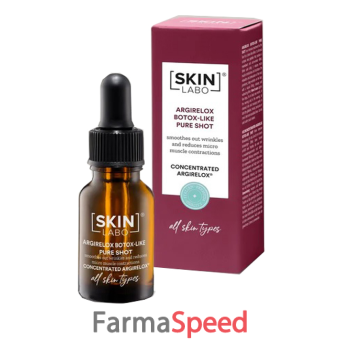 skinlabo botulinum effect concentrated shot shot di argirelox concentrato botox-like 15 ml