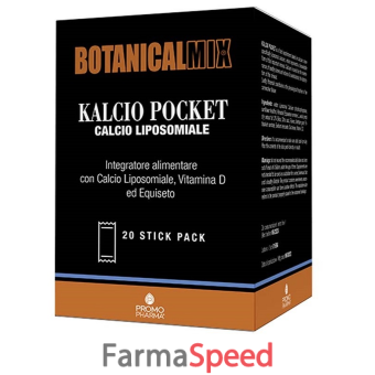 kalcio pocket botanical mix 20 stick da 10 ml