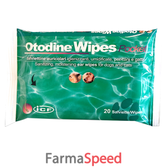 otodine wipes pocket 20 pezzi