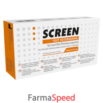 screenvet test rapido panleucopenia feci/vomito gatto