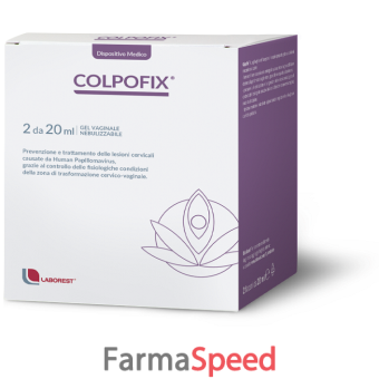 colpofix trattamento ginecologico 2 flaconi da 20 ml + 20 applicatori