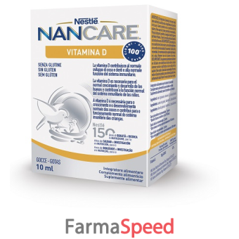 nancare vitamina d gocce 10 ml