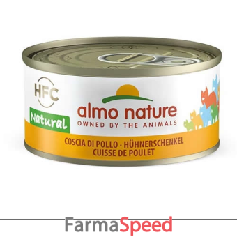 almo nature cat coscia pol 70g