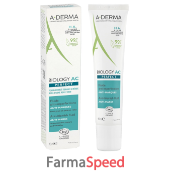 aderma biology ac perfect fluido anti imperfezioni 40 ml