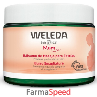 weleda mum burro smagliature 150 ml
