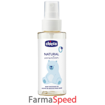 chicco natural sensation olio massaggio