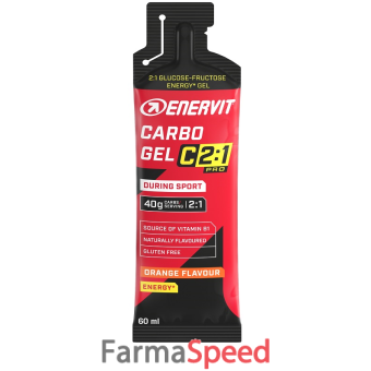 enervit c2 1 carbo gel orange 60 ml