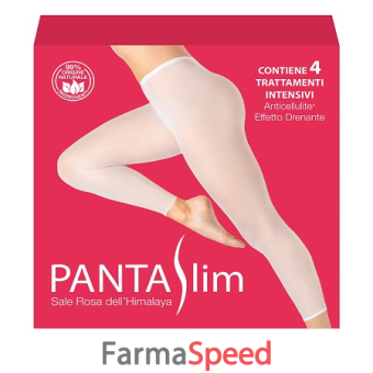 pantaslim collant trattamento intensivo anticellulite effetto drenante kit 4 pezzi