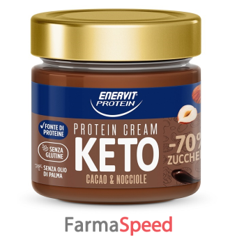 enervit protein keto crema cacao e nocciole 180 g