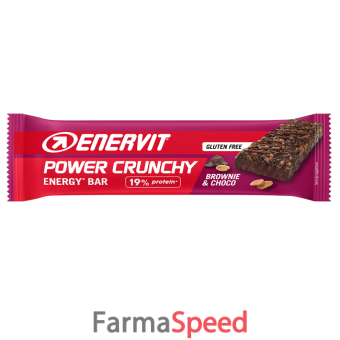 enervit sport power crunchy brownie e choco 40 g