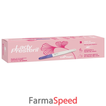 test di gravidanza lady test 2 pezzi