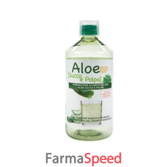 aloe succo e polpa 100% 1 lt