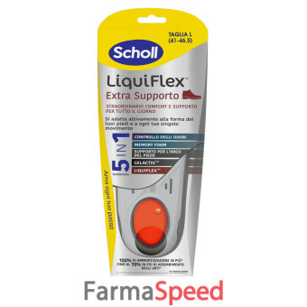 scholl liquiflex extra support taglia large