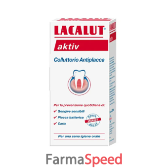 lacalut collutorio aktiv antiplacca 300 ml