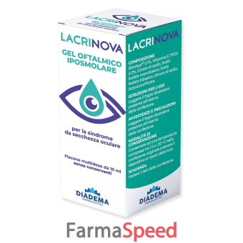 lacrinova gel oftalmico iposmolare tb 10 ml