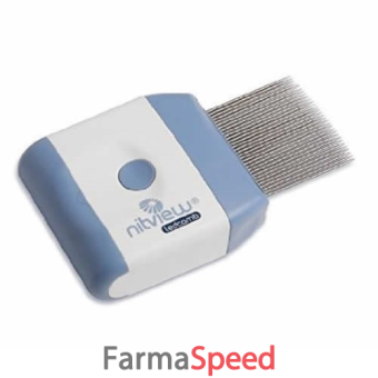 nitview ledcomb pettine rimozione pidocchi e lendini 1 pezzo