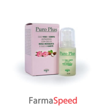 karite puro plus olio viso/corpo rosa mosqueta 30 ml