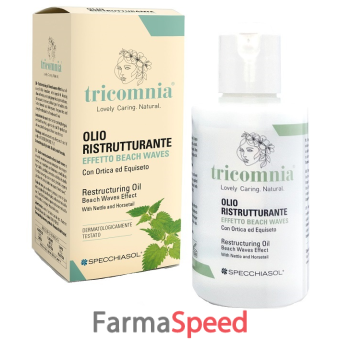 tricomnia olio ristrutturante effetto beach waves 50 ml