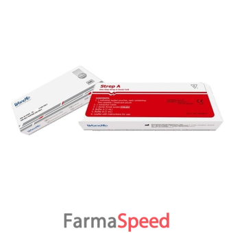 test one step strep a tb determinazione qualitativa antigeni streptococco a in tampone faringeo autodiagnostico