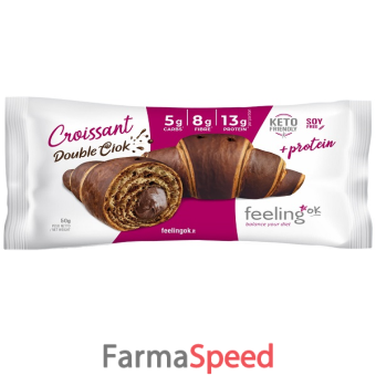 feeling ok croissant double ciock 50 g