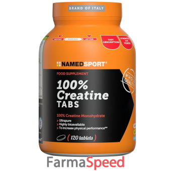 100% creatine tabs rb 120 compresse