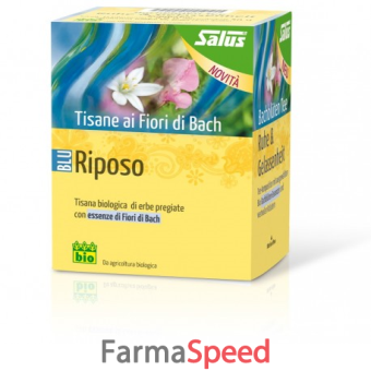 tisana ai fiori di bach riposo 15 bustine